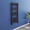 Toreno Black W500 x H1000mm Heated Towel Rail -Cheap Bathroom Heating Store 510 BS prod