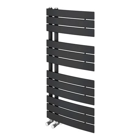 Delta Anthracite Designer Heated Towel Rail 1080 x 550mm 5 Delta Anthracite Designer Heated Towel Rail 1080 x 550mm - Image 3
