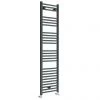 Diamond Heated Towel Rail - 400mm x 1600mm - Anthracite - Straight 2 Diamond Heated Towel Rail - 400mm x 1600mm - Anthracite - Straight -Cheap Bathroom Heating Store AFT4X16 prod