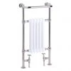 Heritage - Baby Clifton Heated Towel Rail - Chrome - AHC80 -Cheap Bathroom Heating Store AHC80 P