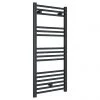 Diamond Heated Towel Rail - W500 x H1000mm - Anthracite - Straight 1 Diamond Heated Towel Rail - W500 x H1000mm - Anthracite - Straight -Cheap Bathroom Heating Store ATR510 p1
