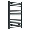 Diamond Curved Heated Towel Rail - W500 x H800mm - Anthracite -Cheap Bathroom Heating Store ATR580C p