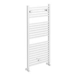 Arezzo Cube Matt White 1100 x 500 Heated Towel Rail