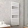 Arezzo Matt White 1200 x 500mm Heated Towel Rail -Cheap Bathroom Heating Store AZMW1249 p