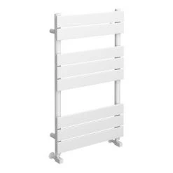 Arezzo Matt White 840 x 500mm Heated Towel Rail -Cheap Bathroom Heating Store AZMW849 d3 460