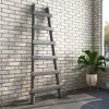 Arezzo Anthracite Leaning Ladder 1600 x 600 Heated Towel Rail -Cheap Bathroom Heating Store AZR1ANT n prod