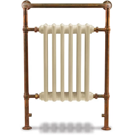 Bampton Traditional Copper 960 x 675mm Heated Towel Radiator 3 Bampton Traditional Copper 960 x 675mm Heated Towel Radiator