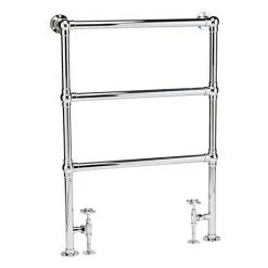 Bayswater Juliet Floor Mounted Heated Towel Rail 966 x 673mm