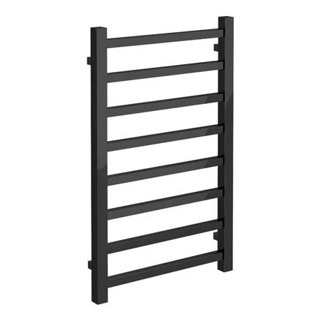 Brooklyn Square 800 x 500mm Black Nickel Heated Towel Rail 4 Brooklyn Square 800 x 500mm Black Nickel Heated Towel Rail - Image 2