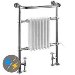 Cheap Bathroom Heating Store 8 Burlington Full Trafalgar Traditional Radiator (inc. Valves + Electric Heating Kit)