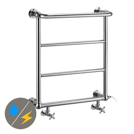Burlington Traditional Full Cleaver Radiator (inc. Valves + Electric Heating Kit) 3 Burlington Traditional Full Cleaver Radiator (inc. Valves + Electric Heating Kit)