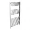 Diamond Heated Towel Rail - 600mm x 1200mm - Chrome - Straight -Cheap Bathroom Heating Store COL002 resized460