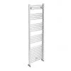 Diamond Heated Towel Rail - W500 x H1600mm - Chrome - Straight -Cheap Bathroom Heating Store COL005 lrg01 670