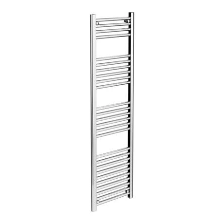 Diamond Heated Towel Rail - 400mm x 1600mm - Chrome - Straight 4 Diamond Heated Towel Rail - 400mm x 1600mm - Chrome - Straight - Image 2