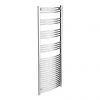 Diamond Curved Heated Towel Rail - W600 x H1800mm - Chrome 1 Diamond Curved Heated Towel Rail - W600 x H1800mm - Chrome -Cheap Bathroom Heating Store COL037 Diamond Curved Heated Towel Rail 460