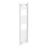 Diamond Curved Heated Towel Rail - W300 x H1200mm - White -Cheap Bathroom Heating Store COL072 Diamond Curved Heated Towel Rail W300 x H1200mm White p