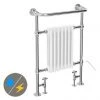 Chatsworth Savoy Traditional Towel Rail (incl. Valves + Electric Heating Kit) 2 Chatsworth Savoy Traditional Towel Rail (incl. Valves + Electric Heating Kit) -Cheap Bathroom Heating Store ERD01 PK p
