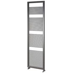 Asquiths Mineral Anthracite H1800 x W500mm Round Tube Vertical Radiator - HEA3104