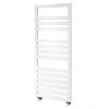 Asquiths Mineral White H1200 x W500mm Flat Tube Vertical Radiator - HEB0107 -Cheap Bathroom Heating Store HEB0107 p