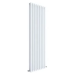 Hudson Reed Revive 1800 x 528mm Vertical Double Panel Radiator - Gloss White - HL327
