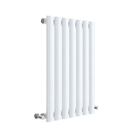 Hudson Reed Revive 600 x 412mm Horizontal Single Panel Radiator - Gloss White - HL337 3 Hudson Reed Revive 600 x 412mm Horizontal Single Panel Radiator - Gloss White - HL337