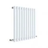 Hudson Reed Revive 600 x 586mm Horizontal Single Panel Radiator - Gloss White - HL338 -Cheap Bathroom Heating Store HL338 P