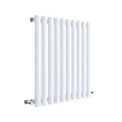 Hudson Reed Revive 600 x 586mm Horizontal Single Panel Radiator - Gloss White - HL338