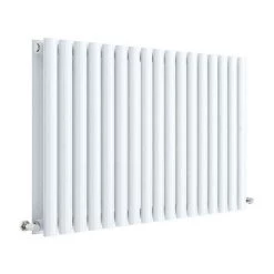 Hudson Reed Revive 600 x 992mm Horizontal Double Panel Radiator - Gloss White - HL339D