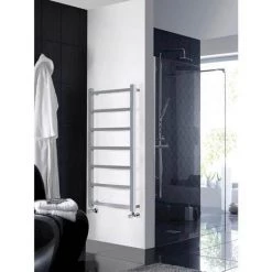 Hudson Reed Eton Designer Radiator 1200 x 600mm - Chrome - HL376 -Cheap Bathroom Heating Store HL376 D2 460