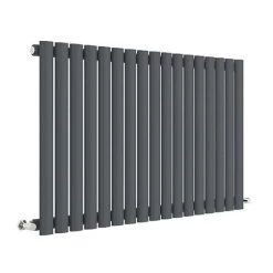 Hudson Reed Revive 600 x 992mm Horizontal Single Panel Radiator - Anthracite - HLA39