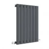 Hudson Reed Sloane 600 x 412mm Horizontal Single Panel Radiator - Anthracite - HLA54 -Cheap Bathroom Heating Store HLA54 P