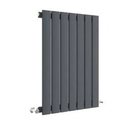 Hudson Reed Sloane 600 x 412mm Horizontal Single Panel Radiator - Anthracite - HLA54