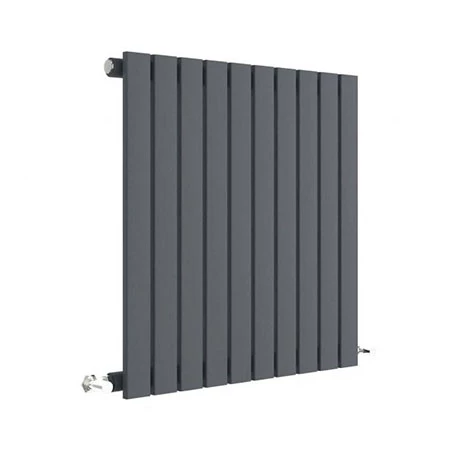 Hudson Reed Sloane 600 x 586mm Horizontal Single Panel Radiator - Anthracite - HLA55 3 Hudson Reed Sloane 600 x 586mm Horizontal Single Panel Radiator - Anthracite - HLA55