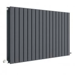 Hudson Reed Sloane 600 x 992mm Horizontal Double Panel Radiator - Anthracite - HLA56D