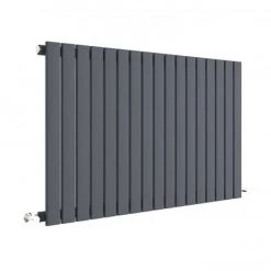Hudson Reed Sloane 600 x 992mm Horizontal Single Panel Radiator - Anthracite - HLA56