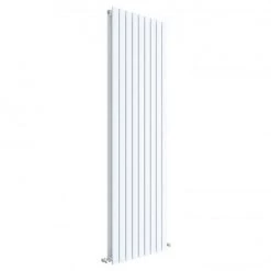 Hudson Reed Sloane 1800 x 528mm Vertical Double Panel Radiator - Satin White - HLW47D