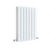 Hudson Reed Sloane 600 x 412mm Horizontal Double Panel Radiator - Satin White - HLW54D -Cheap Bathroom Heating Store HLW54D P