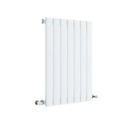 Hudson Reed Sloane 600 x 412mm Horizontal Single Panel Radiator - Satin White - HLW54