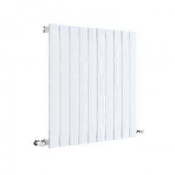 Hudson Reed Sloane 600 x 586mm Horizontal Single Panel Radiator - Satin White - HLW55
