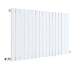 Hudson Reed Sloane 600 x 992mm Horizontal Single Panel Radiator - Satin White - HLW56