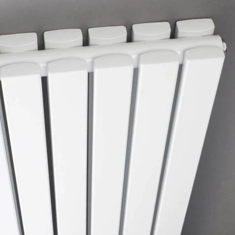 Hudson Reed Sloane 600 x 992mm Horizontal Double Panel Radiator - Satin White - HLW56D 4 Hudson Reed Sloane 600 x 992mm Horizontal Double Panel Radiator - Satin White - HLW56D - Image 2