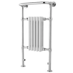 Traditional Small Harrow Heated Towel Rail - Chrome - HTD06