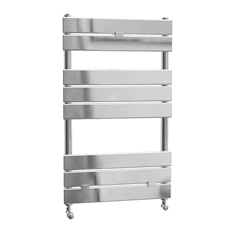Malham Straight Flat Panel Heated Towel Rail - W500 x H840mm - Chrome 3 Malham Straight Flat Panel Heated Towel Rail - W500 x H840mm - Chrome