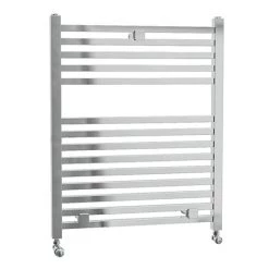Lindley Straight Heated Towel Rail - W500 x H690mm - Chrome