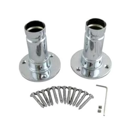 Chatsworth Traditional 949 x 498mm Chrome Towel Rail 4 Chatsworth Traditional 949 x 498mm Chrome Towel Rail - Image 2