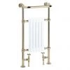 Heritage - Baby Clifton Heated Towel Rail - Vintage Gold - AHA80 -Cheap Bathroom Heating Store Heritage Baby Clifton Heated Towel Rail Vintage Gold AHA80 n p
