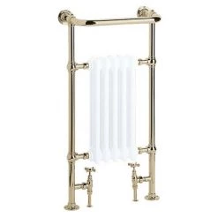 Heritage - Baby Clifton Heated Towel Rail - Vintage Gold - AHA80