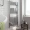 Cube Heated Towel Rail - Chrome (500 x 1200mm) 1 Cube Heated Towel Rail - Chrome (500 x 1200mm) -Cheap Bathroom Heating Store KUB512C p