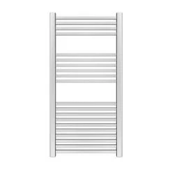 Cube Heated Towel Rail - Chrome (600 x 1100mm) -Cheap Bathroom Heating Store KUB612C d2 460