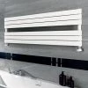 Milan Horizontal Heated Towel Rail - White (534 x 1200mm) -Cheap Bathroom Heating Store MILWHT512 p